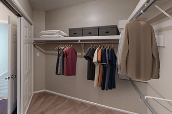 Large closets